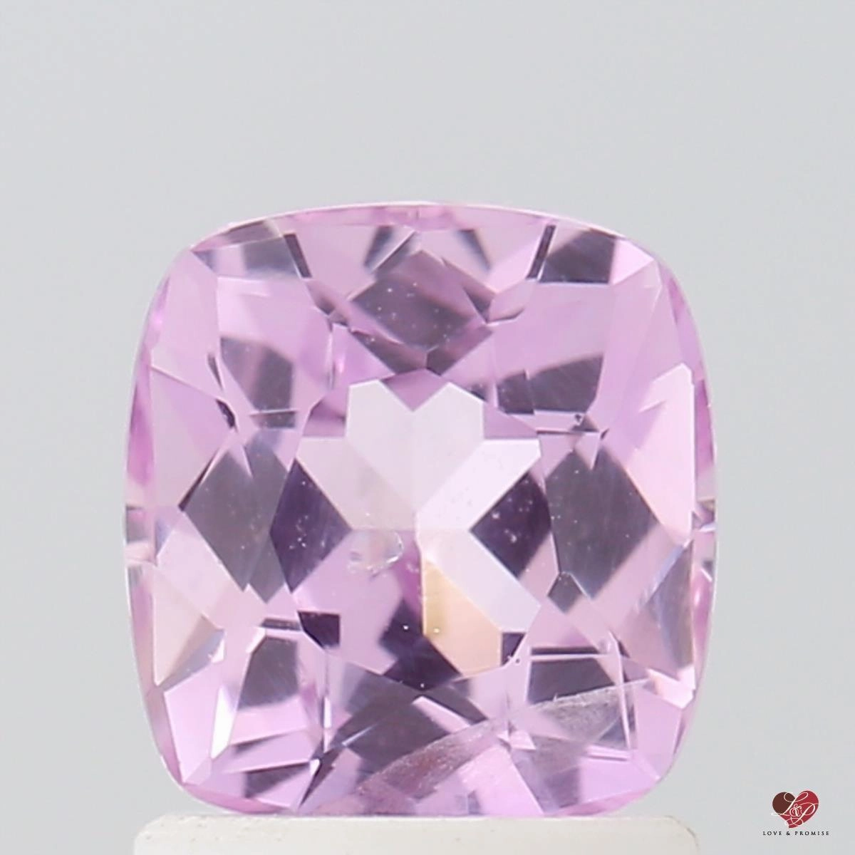 1.54cts Rectangle Cushion Medium Rustic Rose Blush Sapphire