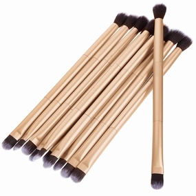 20pcs Dual-ended Makeup Brushes for Women Versatile Eyeshadow Applicator Soft Bristles for Precision Application for All Skin Types and Beauty Enthusiasts