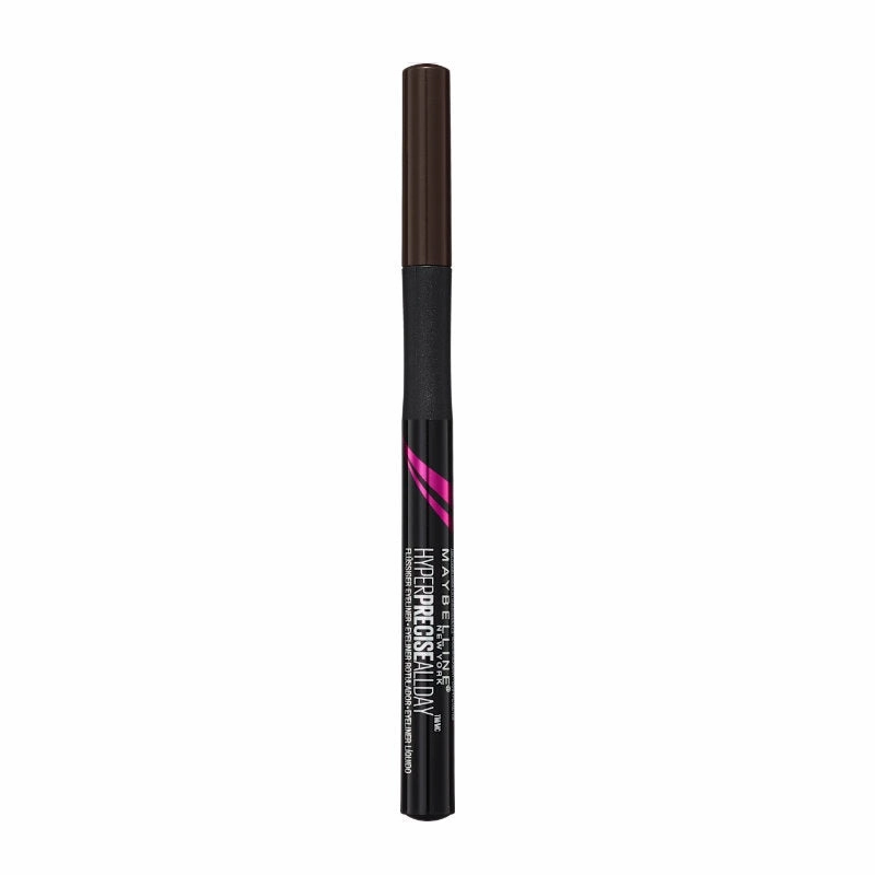2pk SET Maybelline Hyper Precise All Day Liquid Eyeliner 700 Black   710 Forest Brown