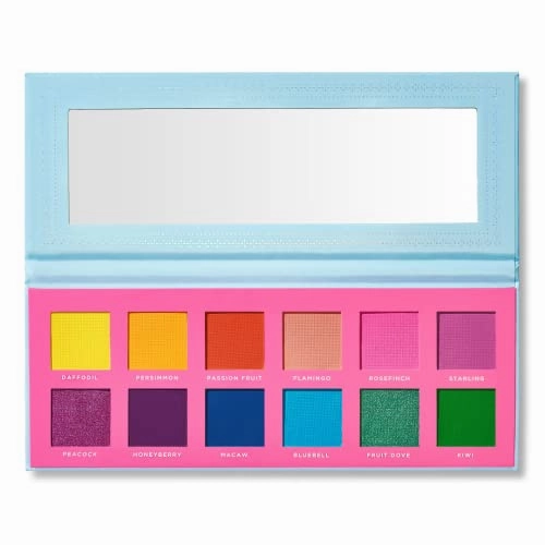 Ace Beauté Slice of Paradise Eyeshadow Palette - Highly Pigmented Easy To Blend Eye Makeup Palette Long Lasting Non Greasy Smudge Free Matte & Shimmer Metallic Shadow
