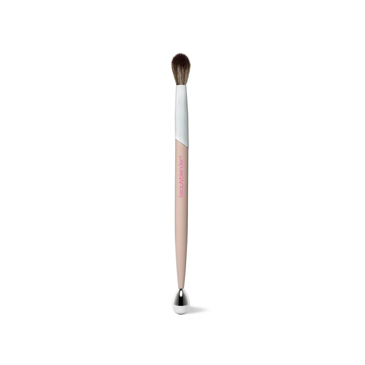 beautyblender HIGH ROLLER Crease Brush & Cooling Roller Makeup Brush for Eyeshadow Vegan, Cruelty Free and Made in the USA