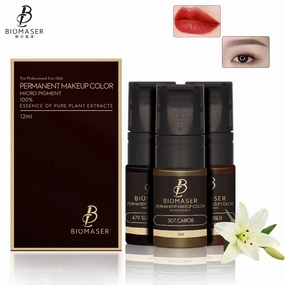 Biomaser Professional Permanent Makeup Pigment Tattoo Ink Microblading Pigment LastingLong Eyebrow/Eyeliner/Lip Pigmento