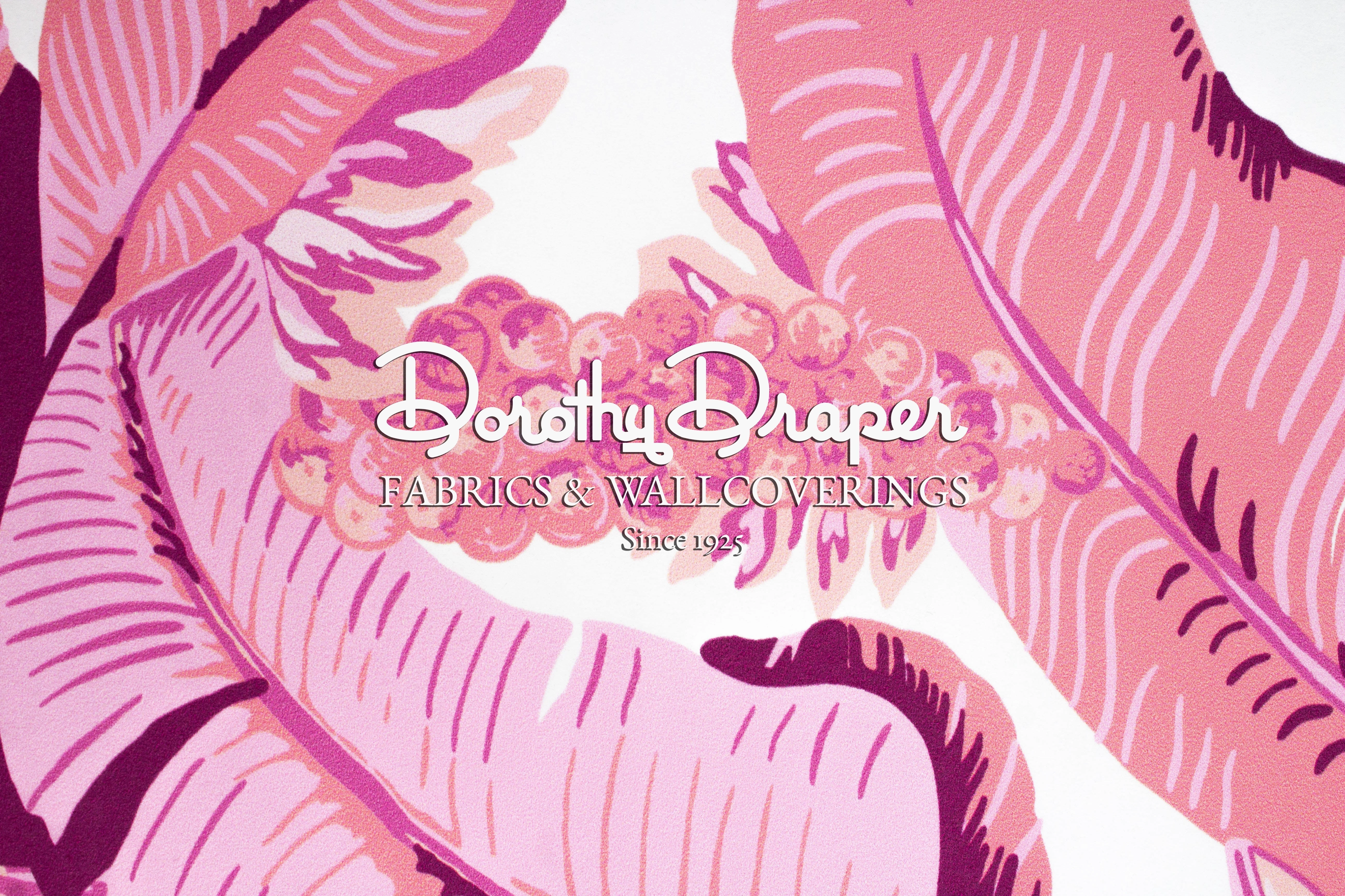 Brazilliance Grove Stripe Pink Wallpaper