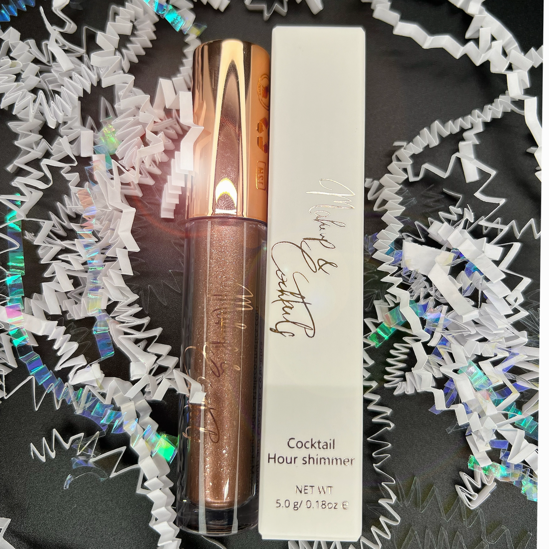 Cocktail Hour shimmer eyeshadow "Rosè"
