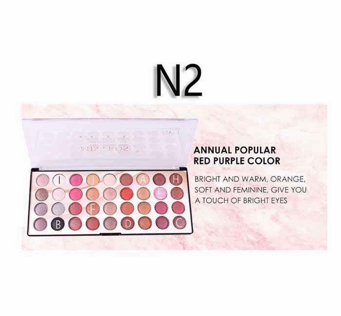 Color Data-driven MISS Eyeshadow Customizable options 36 Palette ROSE 3D