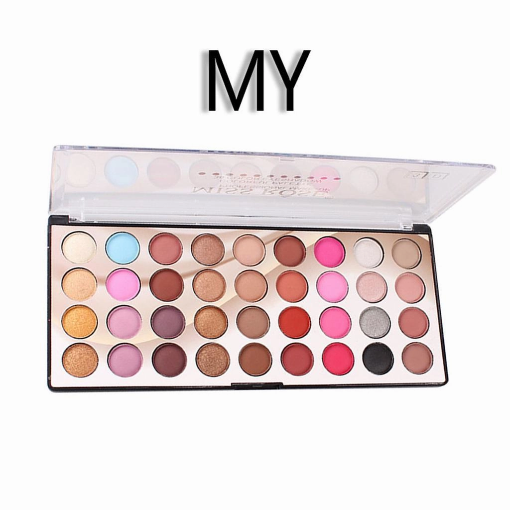 Color Data-driven MISS Eyeshadow Customizable options 36 Palette ROSE 3D