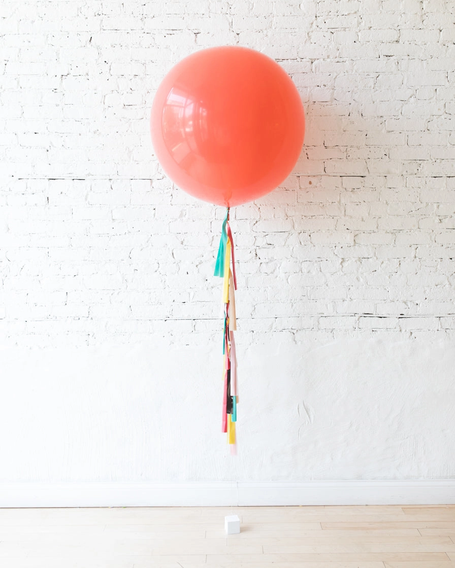 Colorful Bloom - Giant Balloon with Tassel