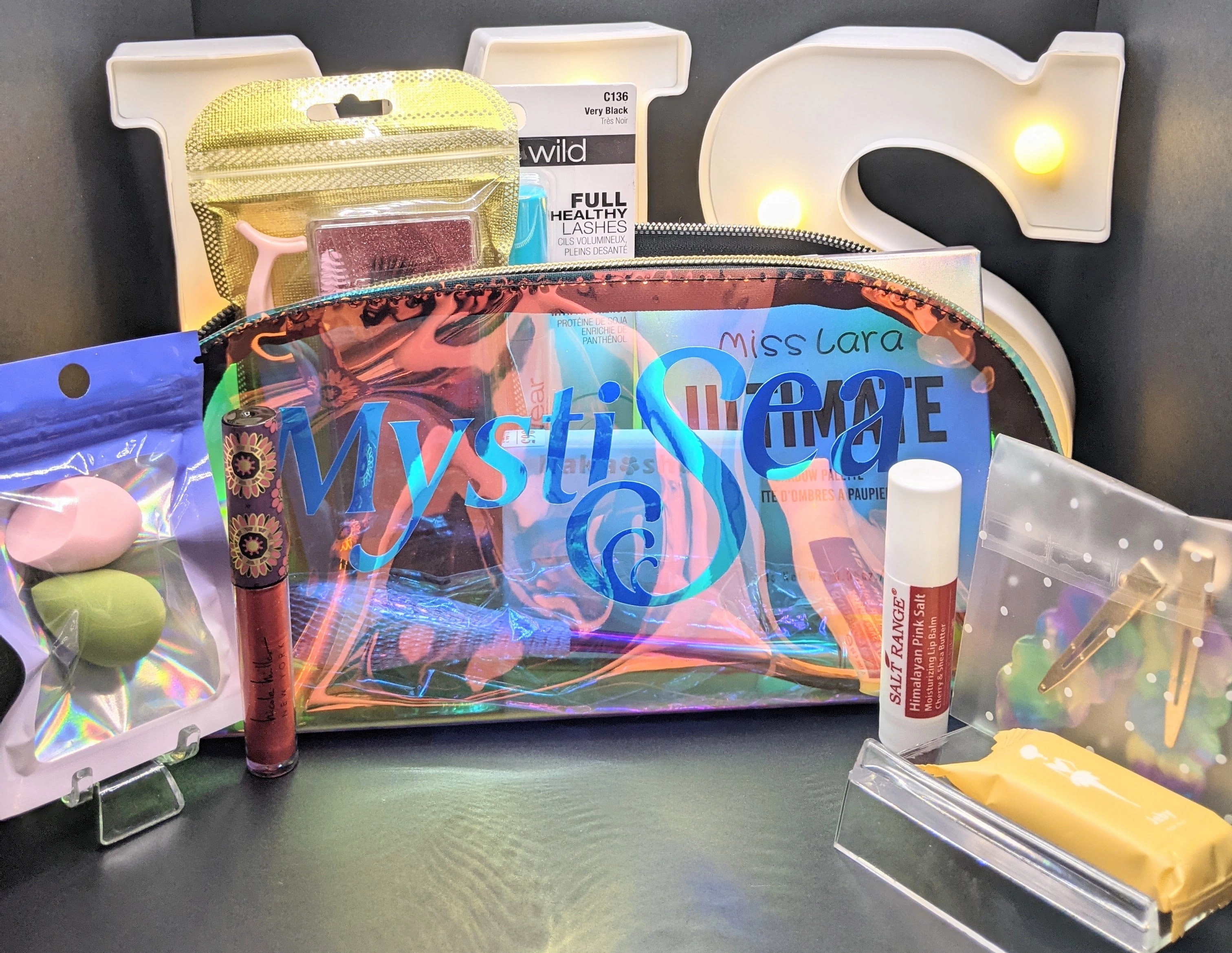 Cosmetics Travel Kit (10-piece)