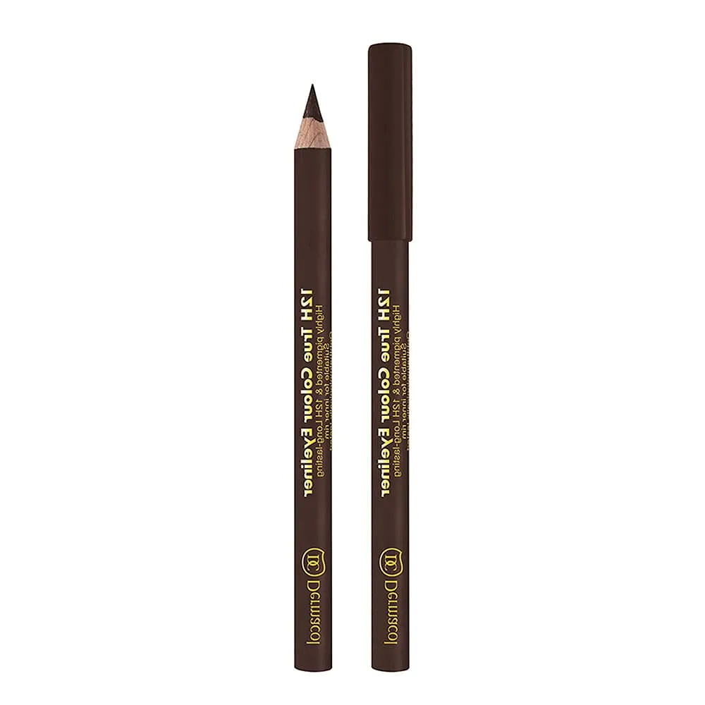 Dermacol (Czech) 12H True Color Eyeliner Shade 6 Dark Brown Product No. 2134