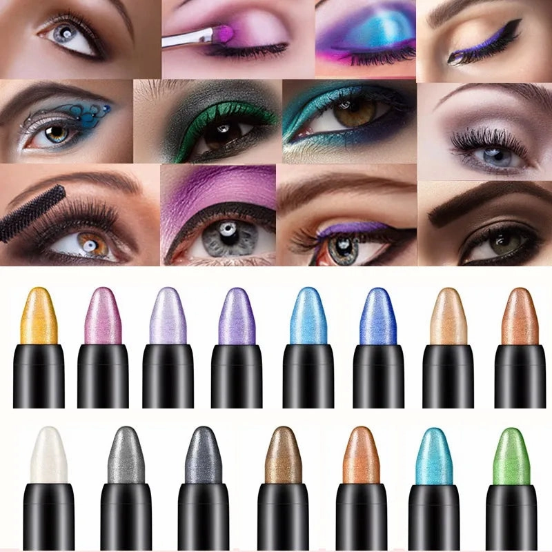 Eyeshadow Pencil | Set of 15 Waterproof Colors