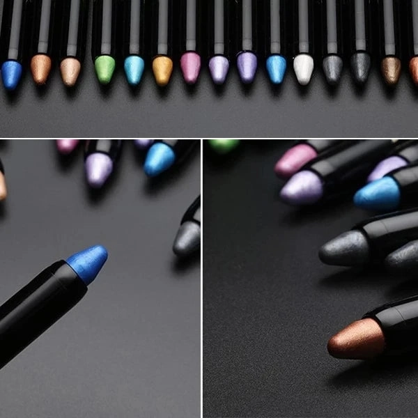 Eyeshadow Pencil | Set of 15 Waterproof Colors