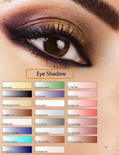 Glam Air Airbrush E2 Shimmering Black Smoke Eye Shadow Water-based Makeup 0.25oz
