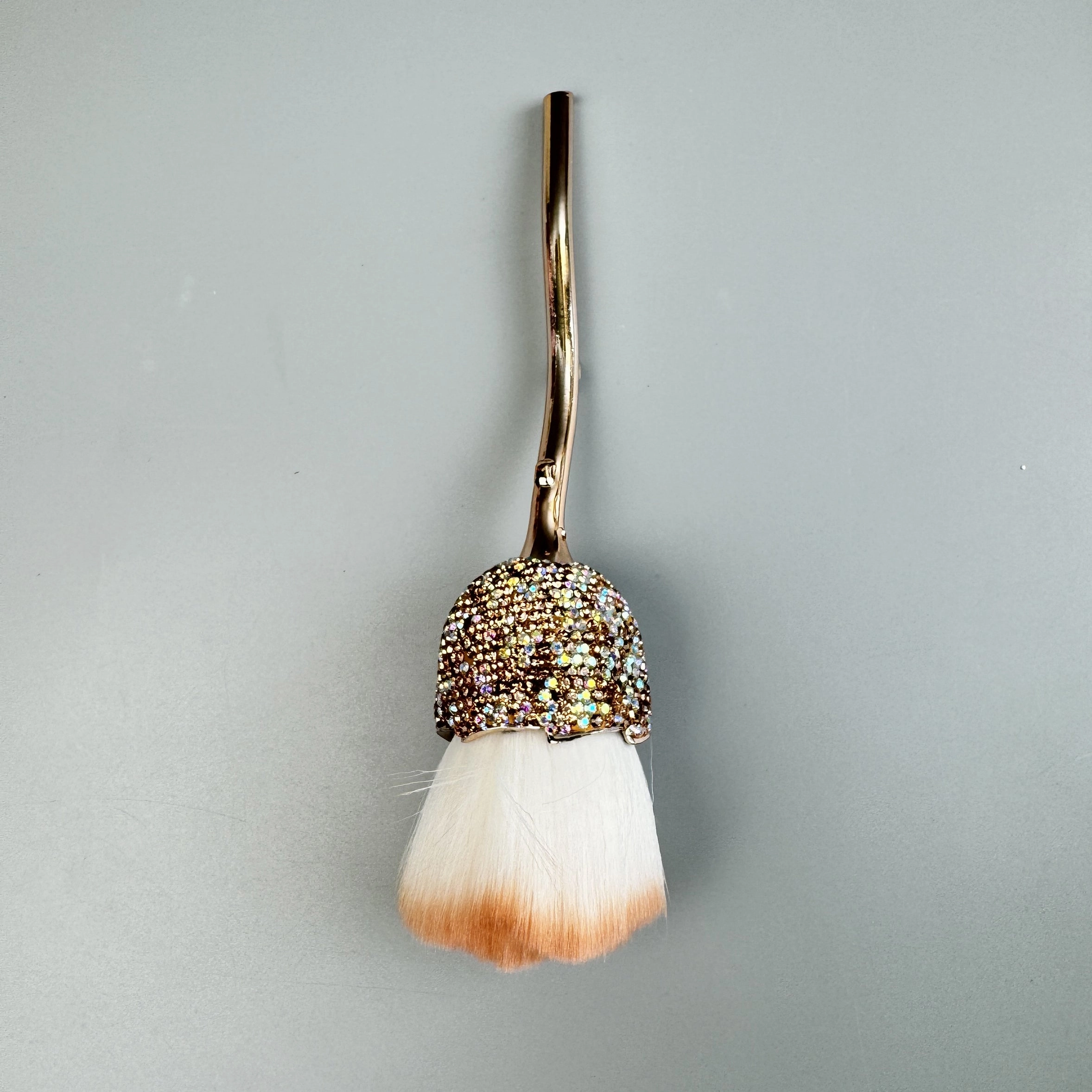 Handmade Small Rose Rhinestone Makeup Brush AMIS11025