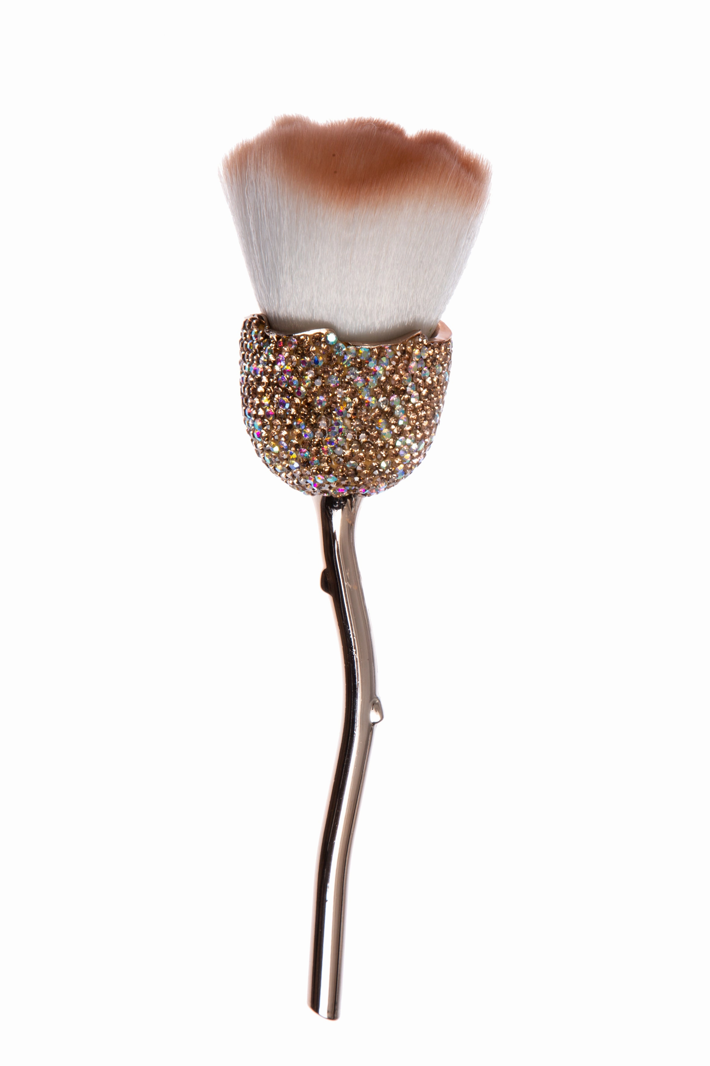 Handmade Small Rose Rhinestone Makeup Brush AMIS11025