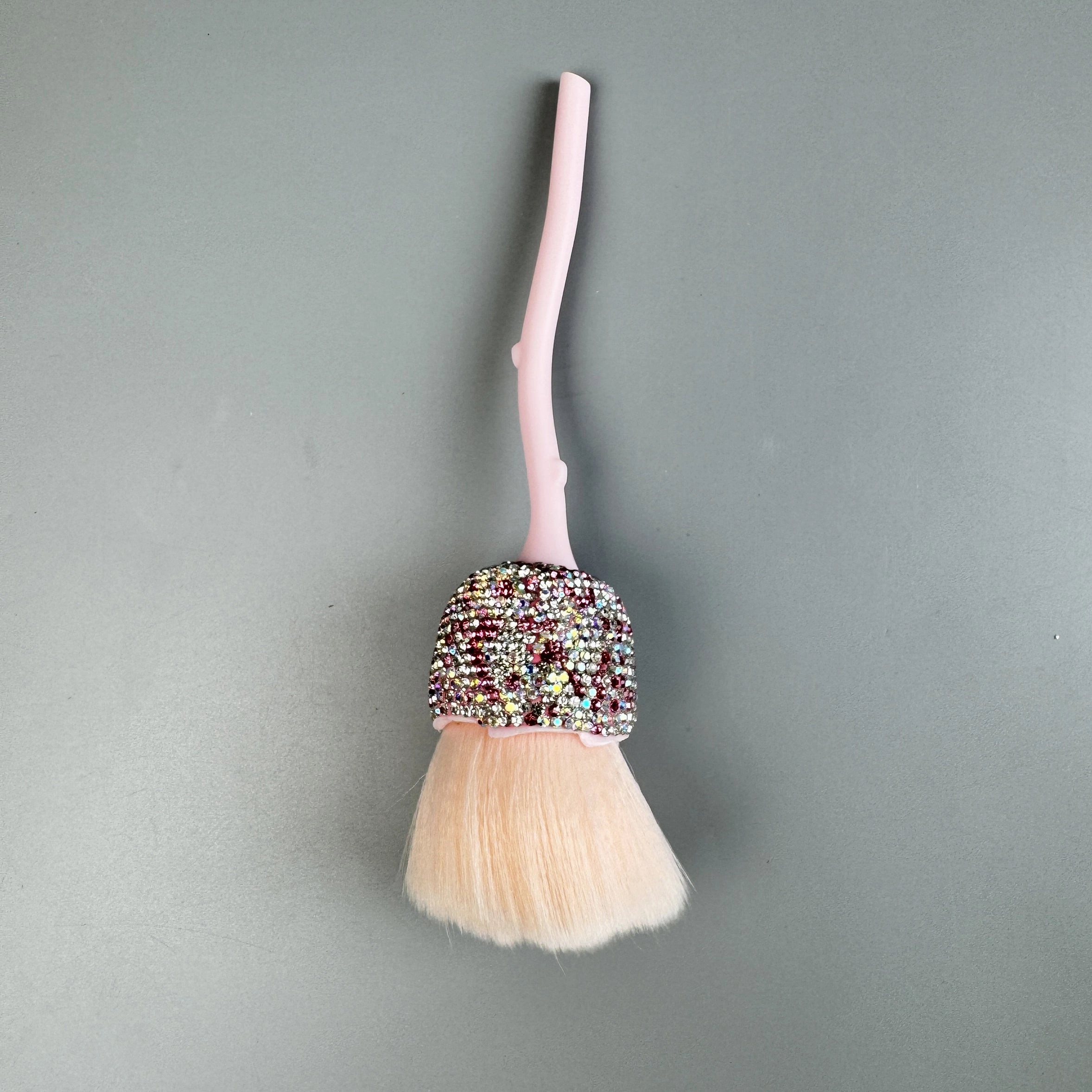 Handmade Small Rose Rhinestone Makeup Brush AMIS11025