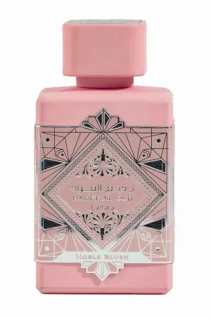 Lattafa Bade'e Al Oud Noble Blush for Unisex Eau de parfum Spray, 3.4 Ounce / 100 Ml
