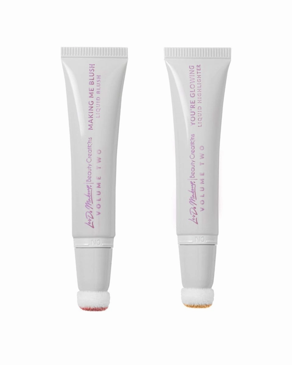 LesDoMakeup X Beauty Creations - Rubor E Iluminador Líquido