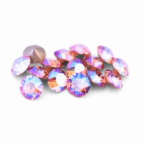 Light Rose Shimmer 1088 Chatons Barton Crystal, 39SS