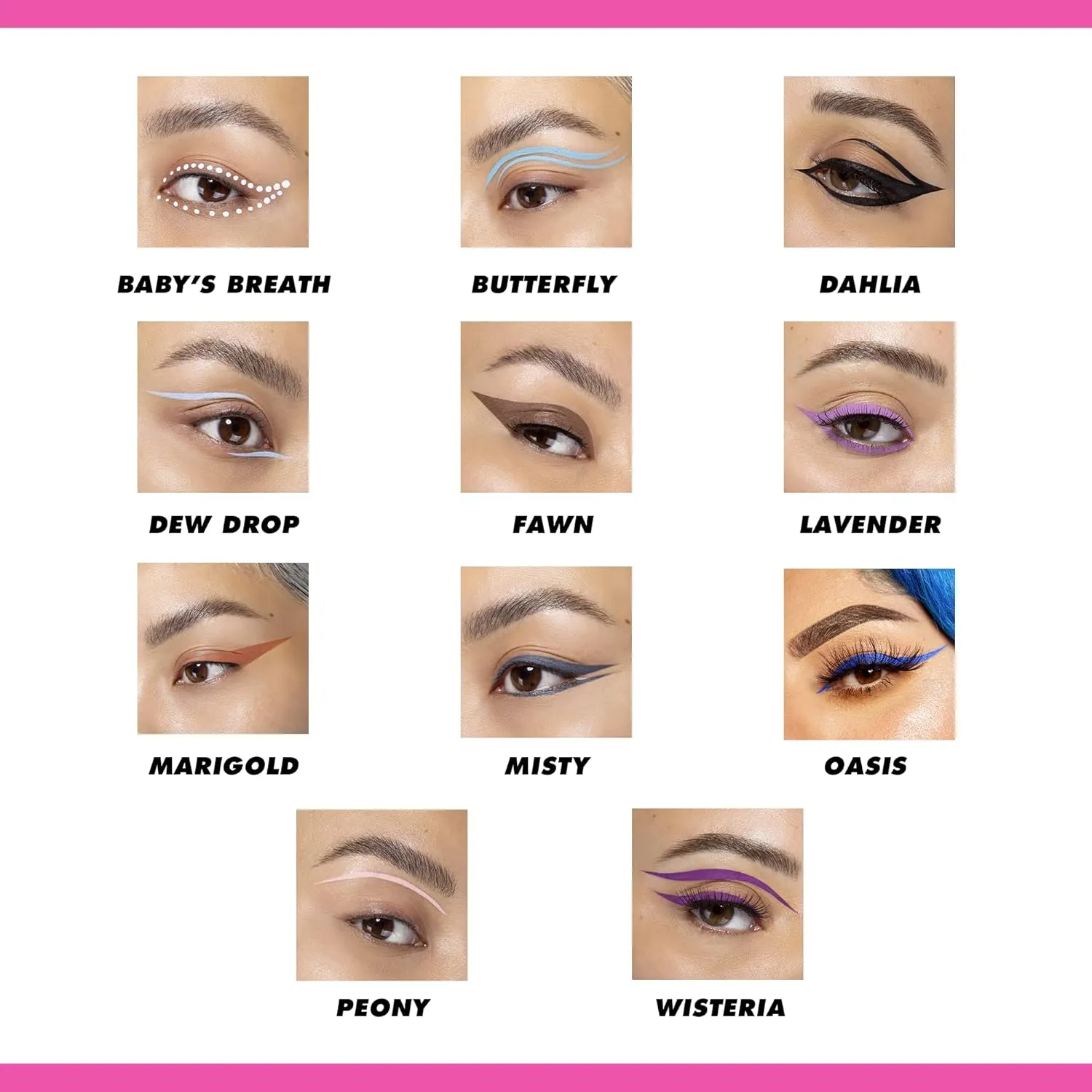 Lime Crime Venus Pigmented Liquid Eyeliner with Precision Brush, Misty (Cool Gray) - Ultra Matte Water-Based Formula is Long-Lasting, Smudge-Proof & Quickly Dries - Vegan & Cruelty-Free