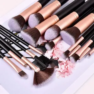 Makeup Brushes-10 Elegant Silver Flame Brush Makeup Tools Premium Synthetic Foundation Eyeshadow Brushes Makeup Brush Kit Professional Makeup Brushes Essential Cosmetics Ideal gift