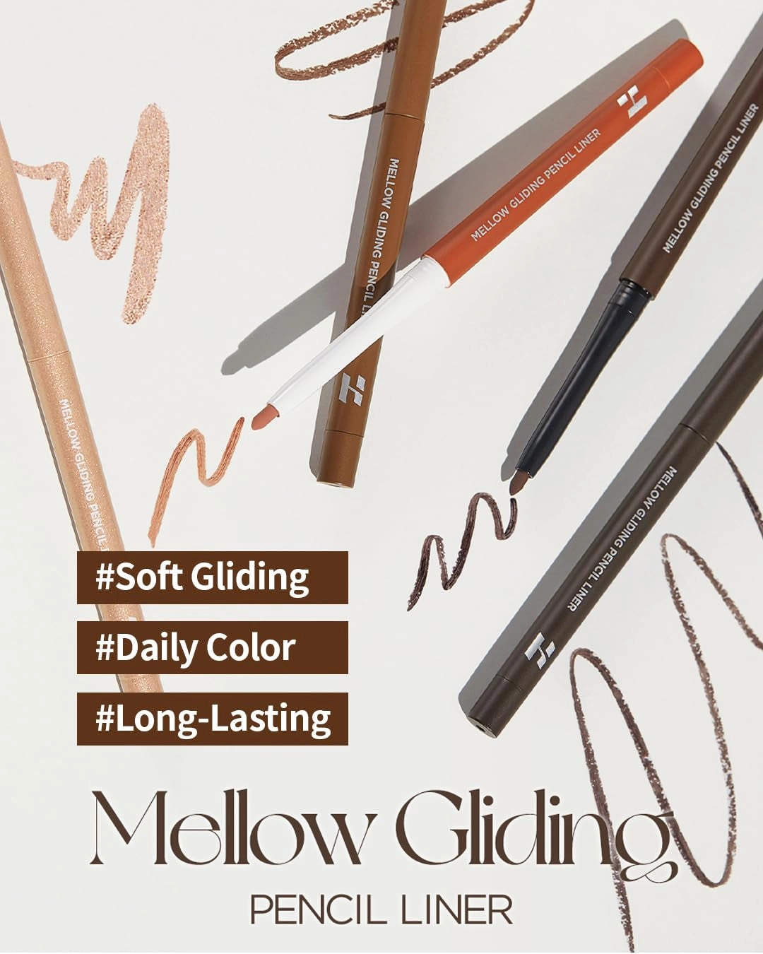 Mellow Gliding Pencil Liner 07 PETAL CREME
