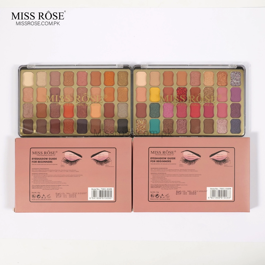 Miss Comprehensive catalog Augmented reality Palette 32 Rose Radiant Shades