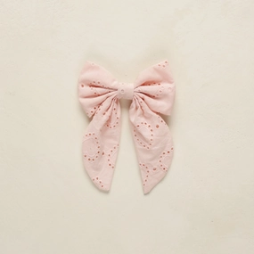 Moyenne boucle | Everly - Broderie blush