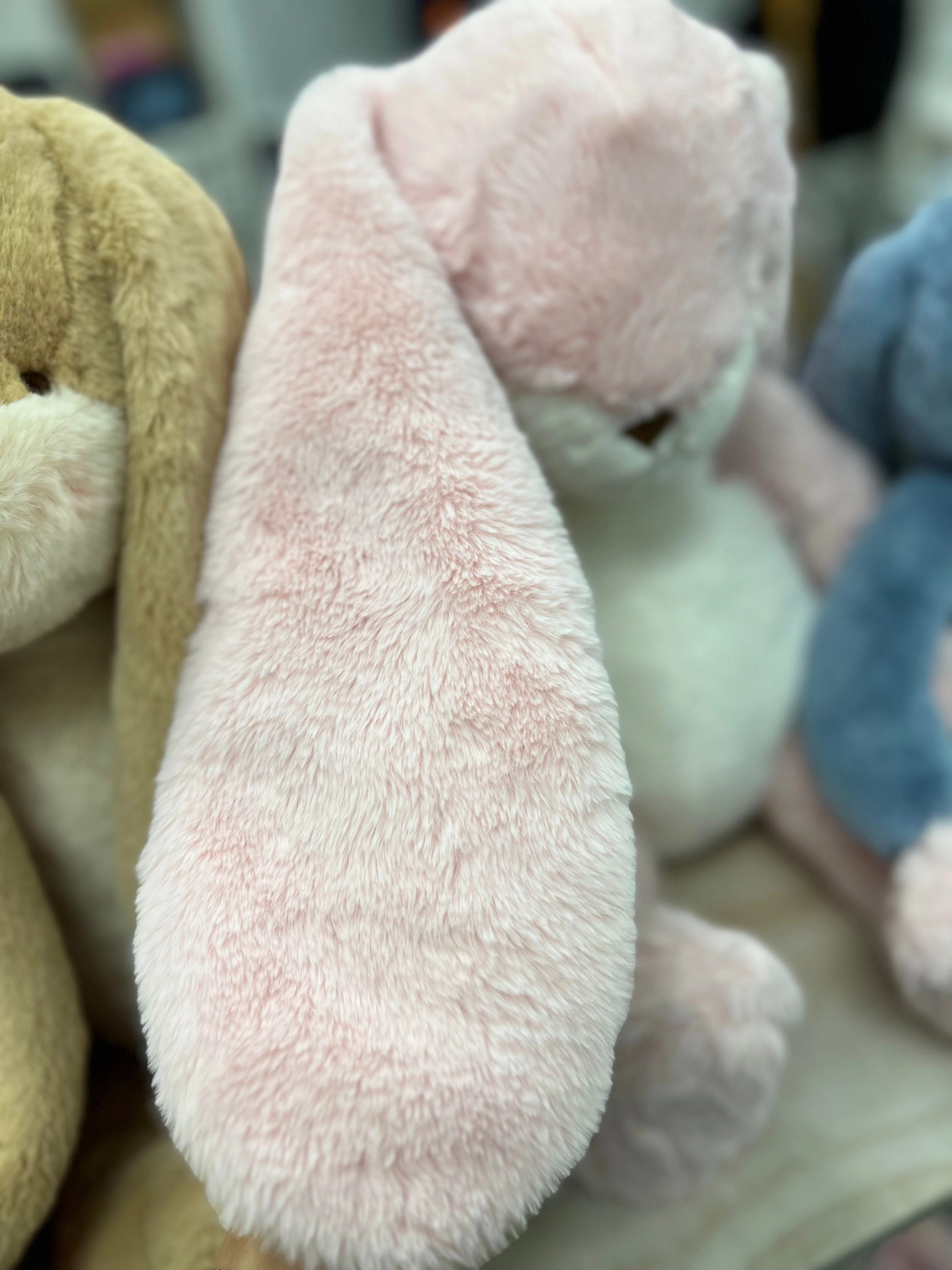 Personalized Big Floppy Bunny - Pink