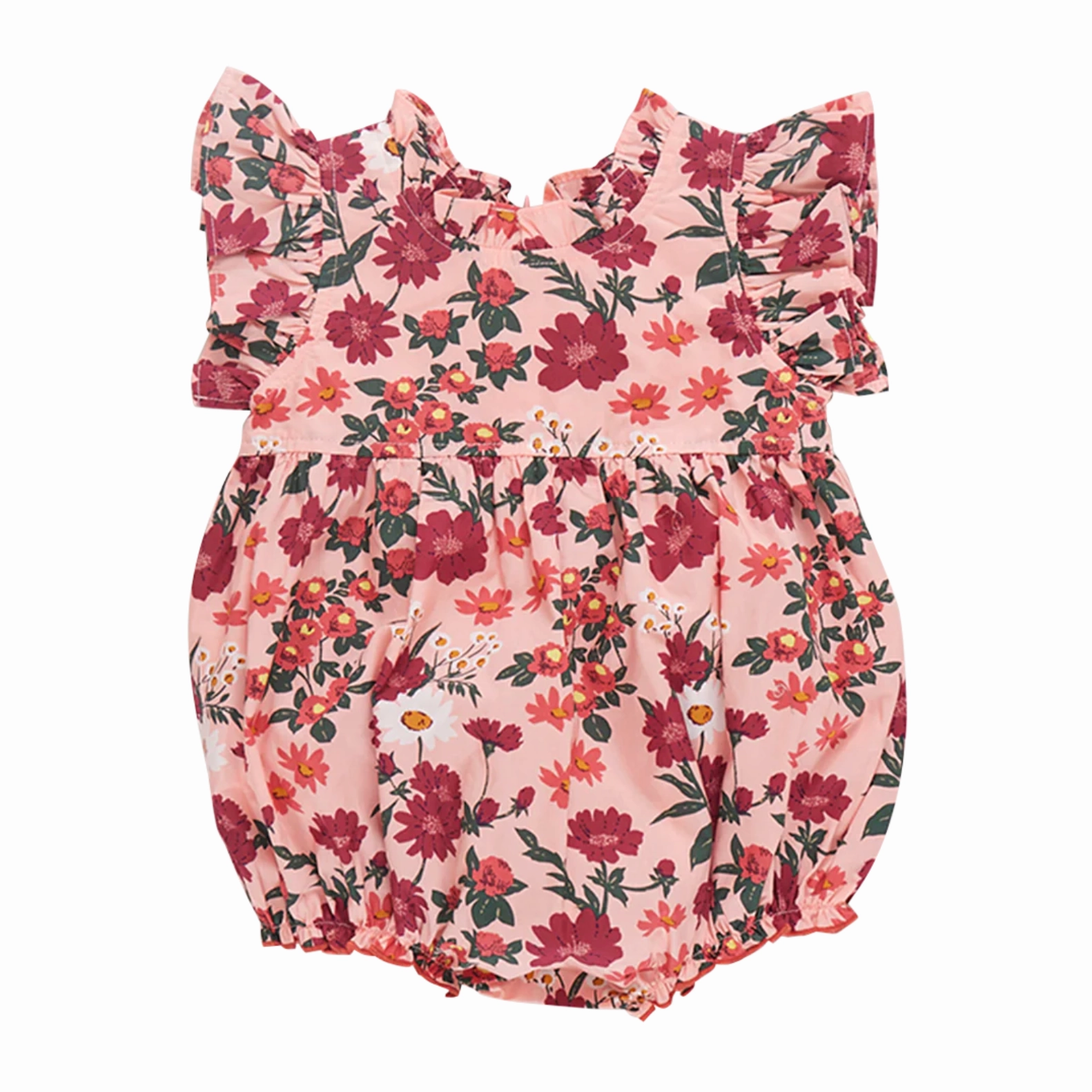 Pink Daisy Floral Bubble
