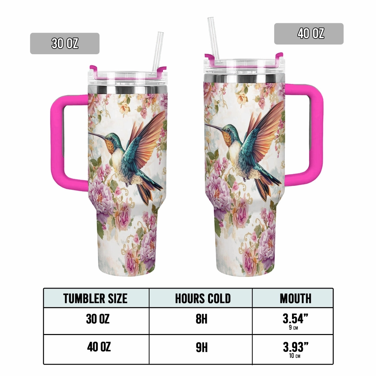 Shineful Tumbler Ethereal Flight Hummingbird
