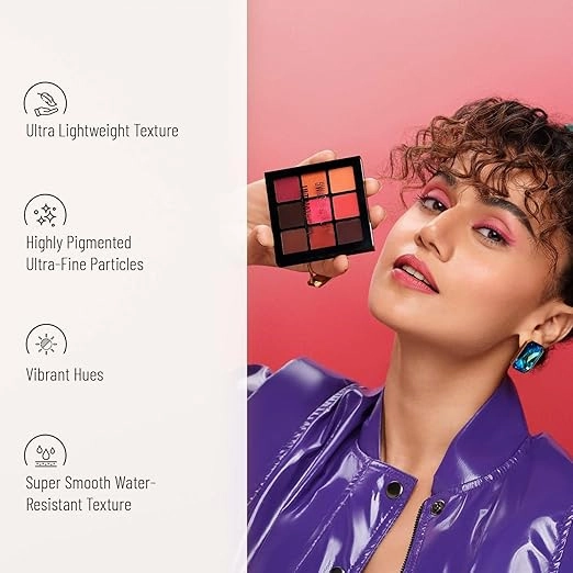 Superior-grade Blendable Beauty Eyeshadow Makeup Pigmented Matte, Multicolor-05, Wearing Swiss Shimmery Price-reduced 6G Eye Palette Finish Metallic Ultimate 9 Easily Long And And - Colors Palette