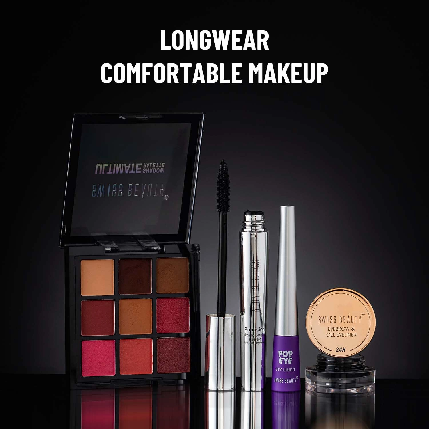 Superior-grade Blendable Beauty Eyeshadow Makeup Pigmented Matte, Multicolor-05, Wearing Swiss Shimmery Price-reduced 6G Eye Palette Finish Metallic Ultimate 9 Easily Long And And - Colors Palette