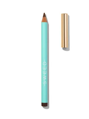 Sweed - Satin Eye Pencil | Long-Wearing, Smudge-Proof, Smooth, Creamy | Vegan, Cruelty-Free, Clean Beauty (Dusty Brown)