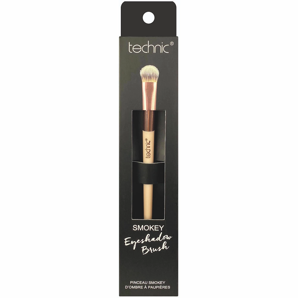 Technic Cosmetics Smokey Eyeshadow Brush - Makeup Beauty Blend Define Soft Shadows