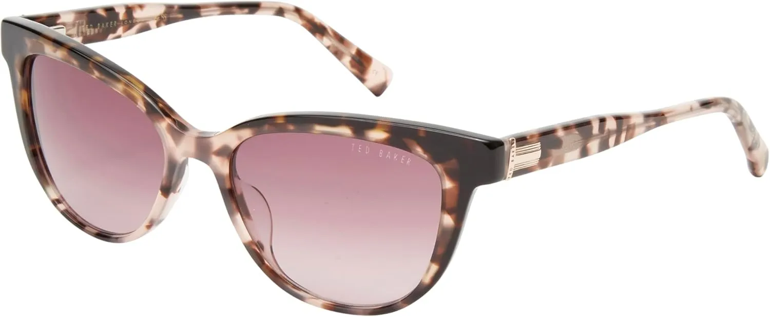 Ted Baker TWS256 Women's Cat Eye Sunglasses, 54 mm, UV400 Protection