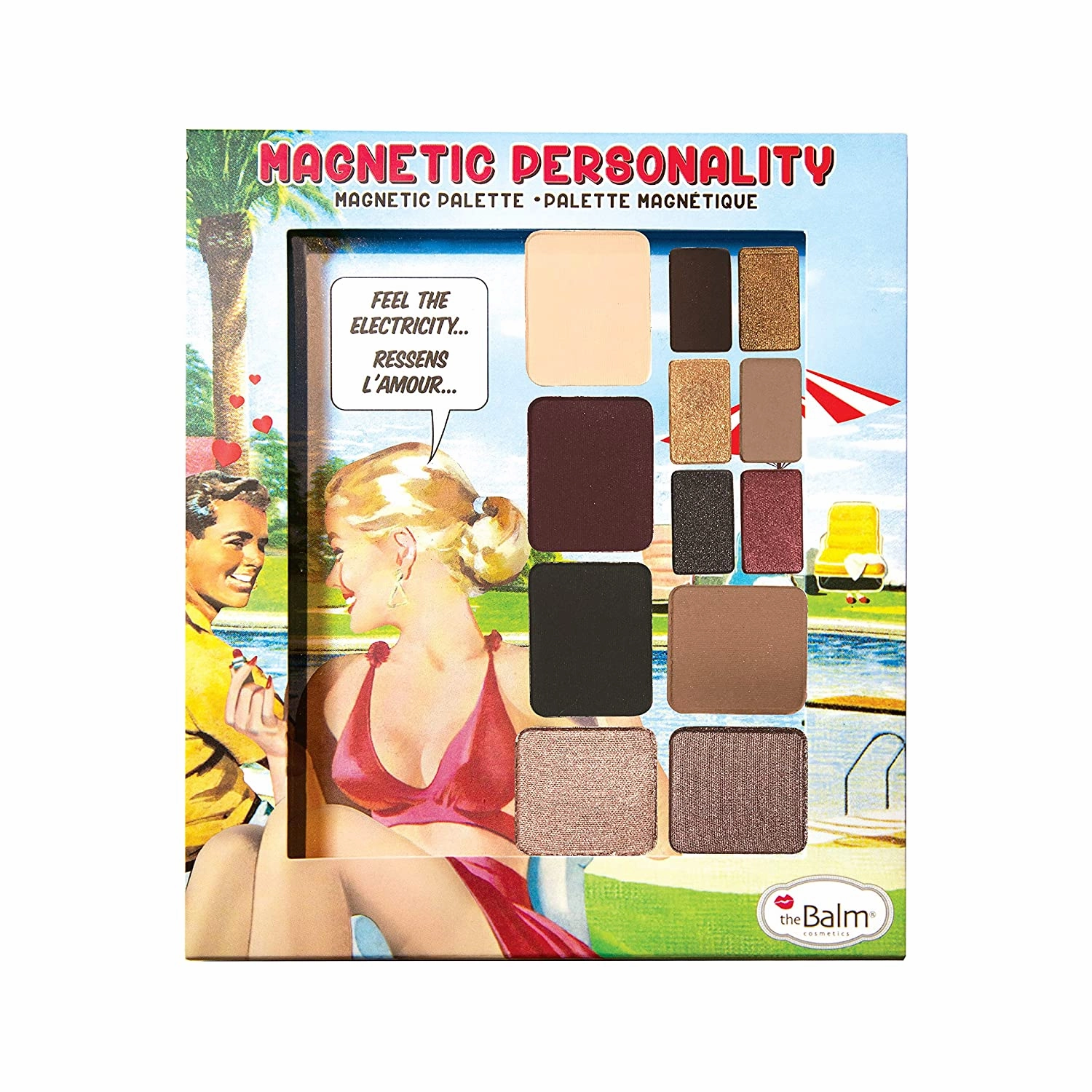 The Balm M Plette Magnetice Personality Eyeshadow Palette