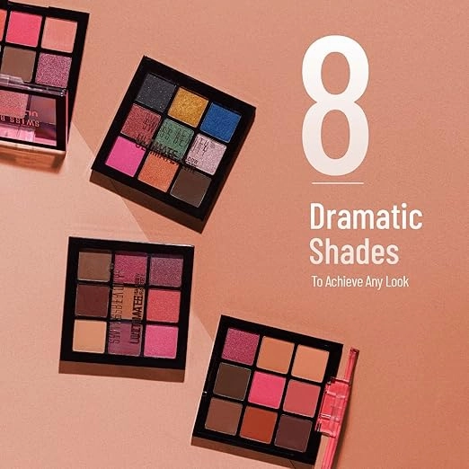 Ultimate Swiss Eyeshadow Kit-4 Shade-04-Multicolor Palette Sb-706, Beauty Trendy Satisfied clients