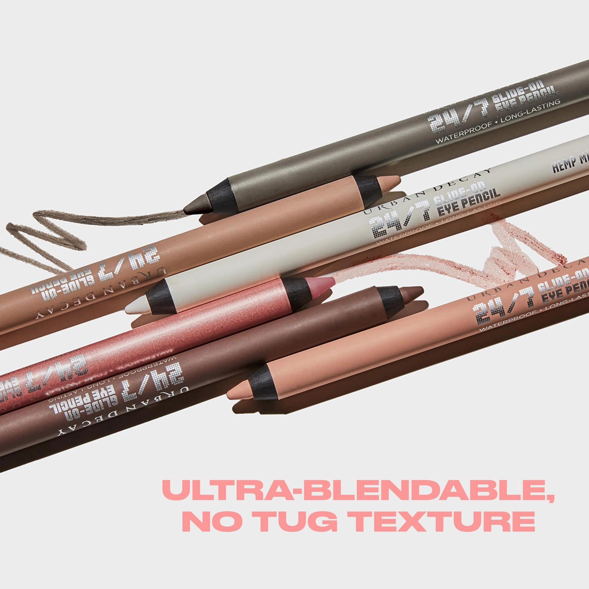 Urban Decay 24/7 Waterproof Waterline Eyeliner Pencil (Beige Flag - Cool Beige Matte), Smudge-Resistant, Transfer-Resistant, Long-lasting Colored Eye Liners for Tightlining   Defining - 0.04 oz