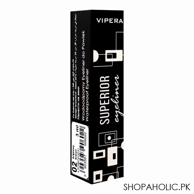 Vipera Superior Eyeliner, 02 Brown