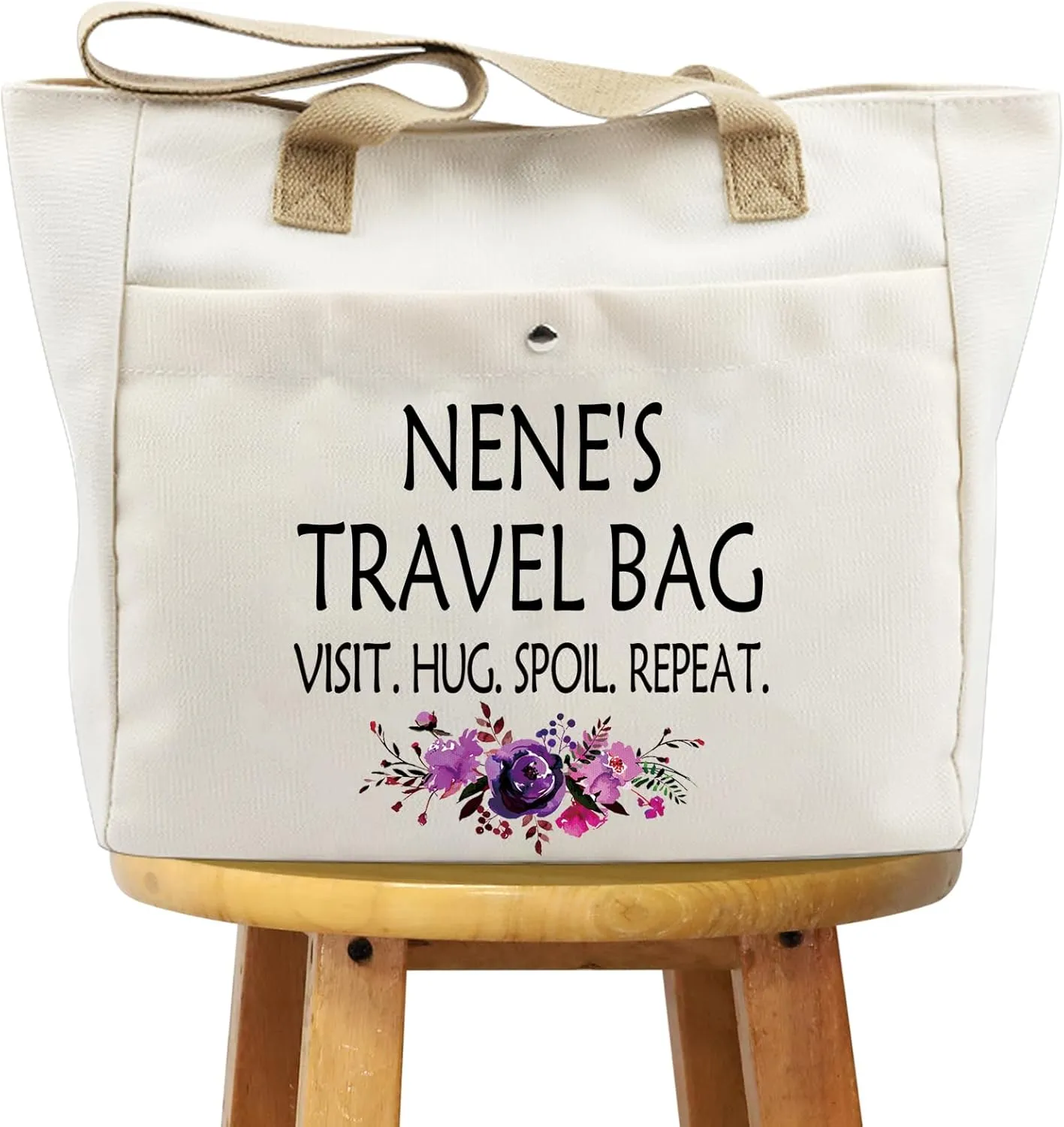 WCGXKO Mother’s Day Gift Grandma Birthday Gift Mother’s Day Merchandise Tote Bag Travel Bag For Grandma